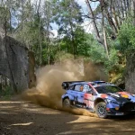 Hyundai lidera el Rally de Portugal tras pérdida de tiempo de Oliver Solberg