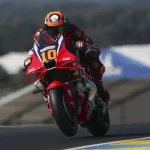 Luca Marini lidera la primera práctica del MotoGP de Francia con la actualizada Honda