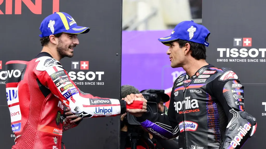 Pecco Bagnaia: Un podio "amargo" en el Sprint de Le Mans de MotoGP