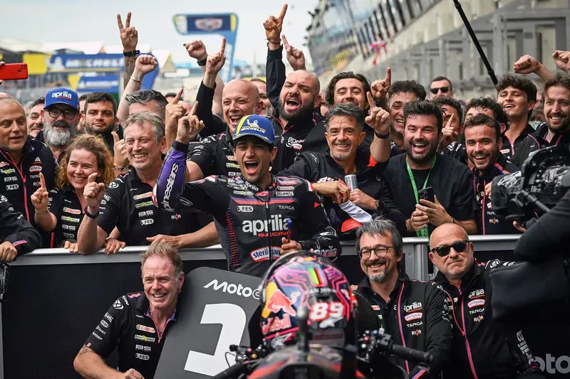MotoGP French GP: Jorge Martin lidera barrida de podio de Aprilia