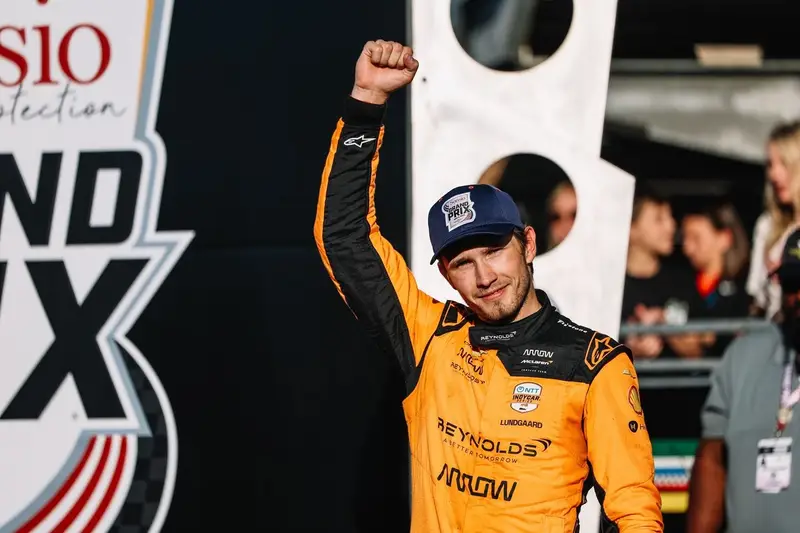 Christian Lundgaard logra finalmente la redención en IndyCar tras tres años de espera